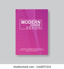 Cover design template, Modern Annual Report , Book Cover, Business Flyer, Vector Illustration