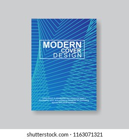 Cover design template, Modern Annual Report , Book Cover, Business Flyer, Vector Illustration
