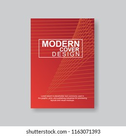 Cover design template, Modern Annual Report , Book Cover, Business Flyer, Vector Illustration
