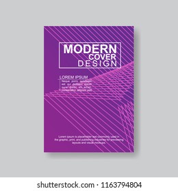 Cover design template, Modern Annual Report , Book Cover, Business Flyer, Vector Illustration