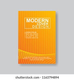 Cover design template, Modern Annual Report , Book Cover, Business Flyer, Vector Illustration