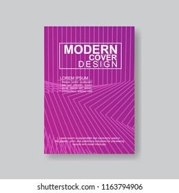 Cover design template, Modern Annual Report , Book Cover, Business Flyer, Vector Illustration