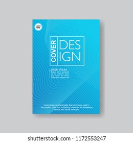 Cover design template, Modern Annual Report , Book Cover, Business Flyer, Vector Illustration