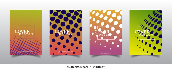 Cover design template, Modern Annual Report , Book Cover, Business Flyer, Vector Illustration