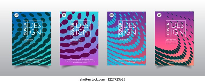 Cover design template, Modern Annual Report , Book Cover, Business Flyer, Vector Illustration