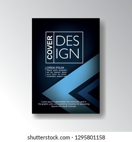 Cover design template, Modern Annual Report , Book Cover, Business Flyer, Vector Illustration