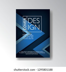 Cover design template, Modern Annual Report , Book Cover, Business Flyer, Vector Illustration