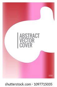 Cover design template. Notebook creative layout. Backdrop for corporate annual report, poster, magazine first page. Minimal leaflet, business flyer. Promotion concept card. A4 flat abstract cover