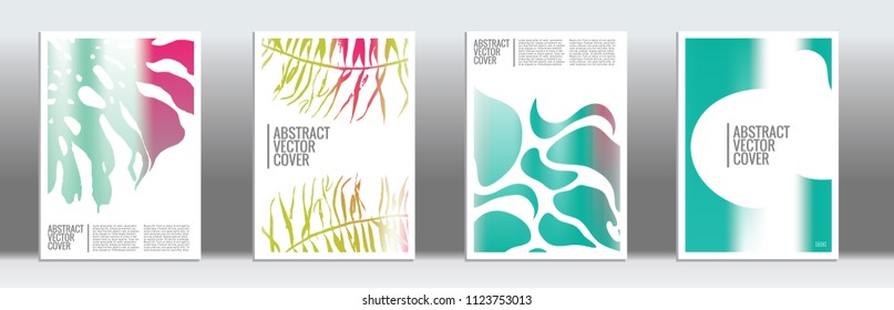Cover design template. Notebook creative layout. Backdrop for corporate annual report, poster, magazine first page. Minimal leaflet, business flyer. Promotion concept card. A4 flat abstract art
