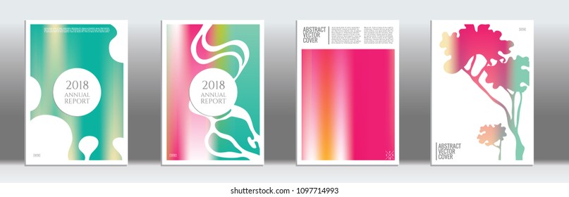Cover design template. Notebook exotic layout. Background for corporate annual report, poster, magazine first page. Minimal leaflet, business flyer. Promotion concept card. A4 flat abstract art