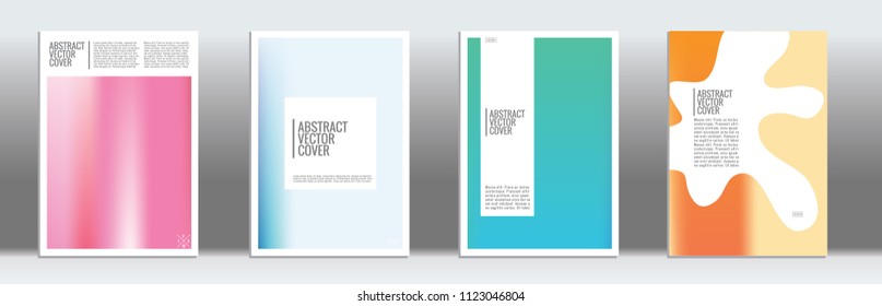 Cover design template. Notebook exotic layout. Backdrop for corporate annual report, poster, magazine first page. Minimal leaflet, business flyer. Promotion concept card. A4 flat abstract art