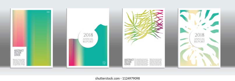 Cover design template. Notebook exotic layout. Backdrop for corporate annual report, poster, magazine first page. Minimal leaflet, business flyer. Promotion concept card. A4 flat abstract art
