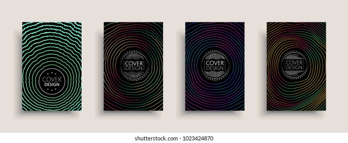 Cover design template, set with abstract fluid colors. Business modern A4 page layout. Colorful vector covers for branding, book, poster, banner, catalog,report,document or any pages.Blank text space.