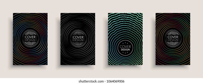 Cover design template, set with abstract fluid colors. Business modern A4 page layout. Colorful vector covers for branding, book, poster, banner, catalog,report,document or any pages.Blank text space