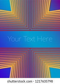 Cover design template set with abstract lines modern different color gradient style on background for decoration presentation, brochure, catalog, poster, book, magazine etc. Vector Illustration.