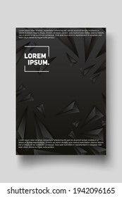 Cover-Design-Template-Set mit abstrakten Linien modernen Farbverlauf-Stil auf dem Hintergrund für Dekorations-Präsentation, Broschüre, Katalog, Poster, Buch, Magazin etc. Vektorgrafik