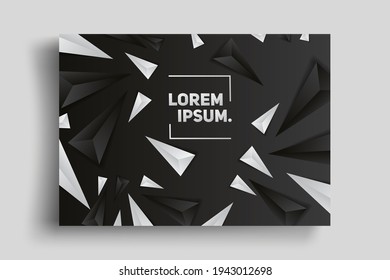 Cover design template set with abstract lines modern different color gradient style on background for decoration presentation, brochure, catalog, poster, book, magazine etc. Vector Illustration