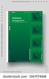 Cover design template set with abstract lines modern different color gradient style on background for decoration presentation, brochure, catalog, poster, book, magazine etc. Vector Illustration