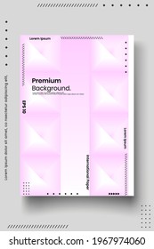Cover design template set with abstract lines modern different color gradient style on background for decoration presentation, brochure, catalog, poster, book, magazine etc. Vector Illustration