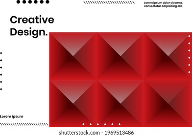 Cover design template set with Abstract Polygons and Lines on Vector Background. perfect for decoration presentation, brochure, catalog, poster, book, magazine etc. Vector Illustration