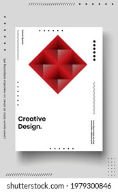 Cover design template set with abstract lines modern different color gradient style on background for decoration presentation, brochure, catalog, poster, book, magazine etc. Vector Illustration