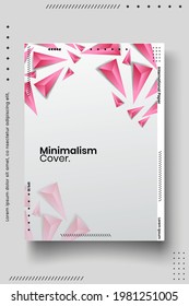 Cover design template set with abstract lines modern different color gradient style on background for decoration presentation, brochure, catalog, poster, book, magazine etc. Vector Illustration