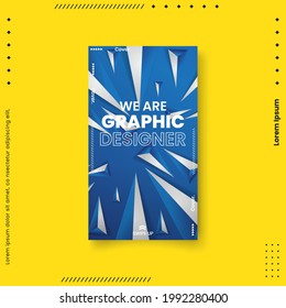 Cover design template set with abstract lines modern different color gradient style on background for decoration presentation, brochure, catalog, poster, book, magazine etc. Vector Illustration