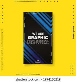 Cover-Design-Template-Set mit abstrakten Linien modernen Farbverlauf-Stil auf dem Hintergrund für Dekorations-Präsentation, Broschüre, Katalog, Poster, Buch, Magazin etc. Vektorgrafik