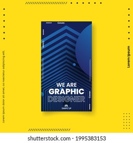 Cover-Design-Template-Set mit abstrakten Linien modernen Farbverlauf-Stil auf dem Hintergrund für Dekorations-Präsentation, Broschüre, Katalog, Poster, Buch, Magazin etc. Vektorgrafik