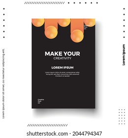 Cover design template set with abstract lines modern different color gradient style on background for decoration presentation, brochure, catalog, poster, book, magazine etc. Vector Illustration