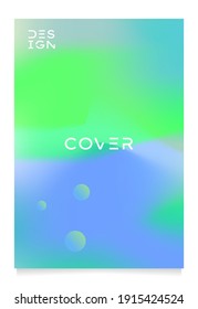 cover design template with Texture decorative elements with gradient and freedom style. Eps 10 vector illustration
