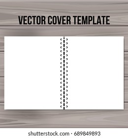 Cover design template. Vector illustration. 