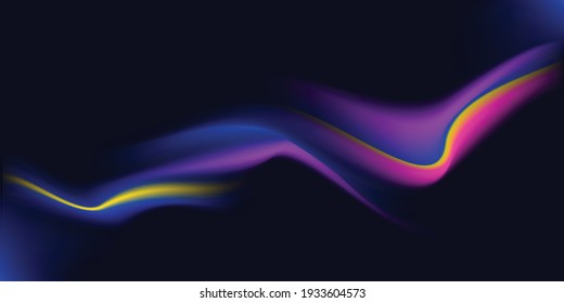 Cover design template with vibrant gradient background. Trendy modern design. Vector illustration. Applicable for business card, presentations, flyers, cover, reports, banner, poster. Eps 10.