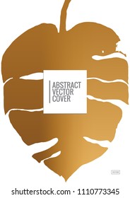 Cover design template. Wedding exotic layout. Backdrop for corporate annual report, poster, magazine first page. Minimal leaflet, business flyer. Promotion concept card. A4 flat abstract cover