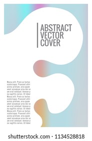 Cover design template. Wedding exotic layout. Background for corporate annual report, poster, magazine first page. Minimal leaflet, business flyer. Promotion concept card. A4 flat geometric cover