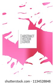 Cover design template. Wedding exotic layout. Background for corporate annual report, poster, magazine first page. Minimal leaflet, business flyer. Promotion concept card. A4 flat geometric cover