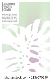 cover design template. Wedding exotic layout. Background for corporate annual report, poster, magazine first page. Minimal leaflet, business flyer. Promotion concept card. A4 flat geometric cover