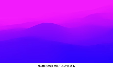 Cover design template with yellow red purple blue gradient. Wave vector illustration. Gradient mesh poster abstract background. Fluid banner design.