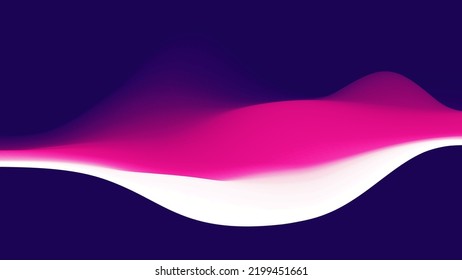 Cover design template with yellow red purple blue gradient. Wave vector illustration. Gradient mesh poster abstract background. Fluid banner design.