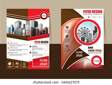 cover design is used for companies or used according to other needs in A4 with geometric shape