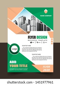 cover design is used for companies or used according to other needs in A4 with geometric shape