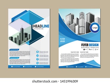 cover design is used for companies or used according to other needs in A4 with geometric shape