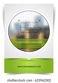 Cover Design, Vector Brochure, Flyer & Poster Template. A4