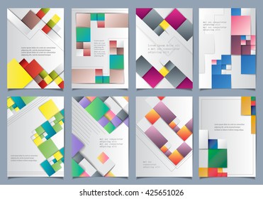 Cover Design - Vector Illustration, Graphic Design. Modern Concept