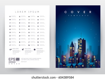 Cover Design Vector template set  Brochure, Annual Report, Magazine, Poster, Corporate Presentation, Portfolio, Flyer, Banner, Website. A4 size