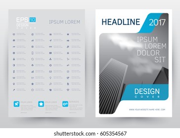 Cover Design Vector template set  Brochure, Annual Report, Magazine, Poster, Corporate Presentation, Portfolio, Flyer, Banner, Website. A4 size