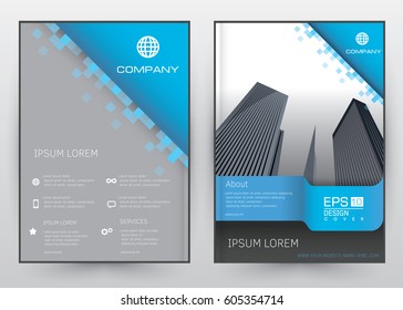 Cover Design Vector template set  Brochure, Annual Report, Magazine, Poster, Corporate Presentation, Portfolio, Flyer, Banner, Website. A4 size