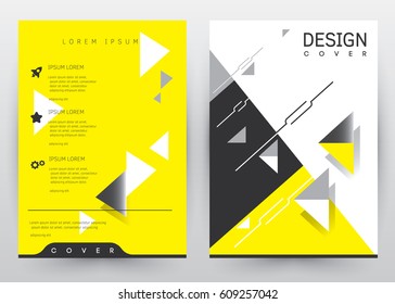 Cover Design Vector template set Brochure, Annual Report, Magazine, Poster, Corporate Presentation, Portfolio, Flyer, Banner, Website. A4 size