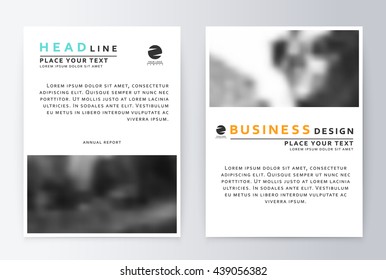 Cover design white. Template brochure. Flyer annual report layout. Presentation template business flyer a4 white.