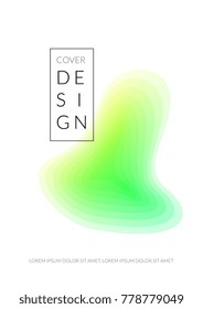  Cover Design.Background with Gradient Shapes of Different colors.  Template for Business Broshure,
Cover Book, Magazine, Leaflet, Booklet.Beautiful Template for Your Design